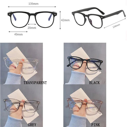 👓💻 レトロかわいい♪ブルーライトカットメガネ