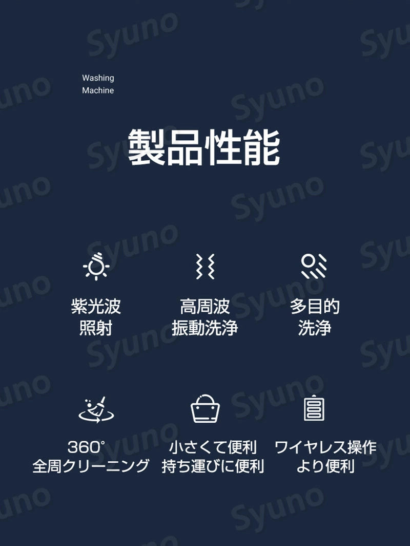 🔵✨ 最新ブルーレイ超音波クリーナー – 簡単＆強力洗浄！💎🕶️